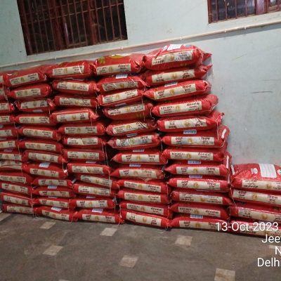 Water Affected Rice Bags